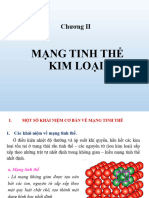 Chương II Mạng Tinh Thể Kl