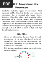 MODULE 2: Transmission Line Parameters