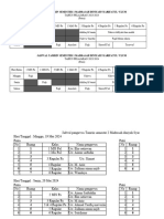 jadwal tamrin