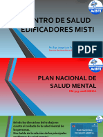 2023 Plan Nacional de Salud Mental