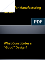 DFM (Design For Manufacturing)