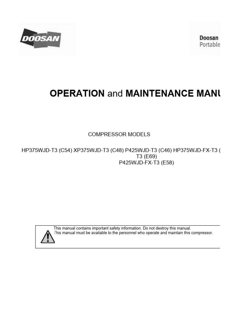 Diesel Compressor Delivery Check List | PDF | Pump | Brake