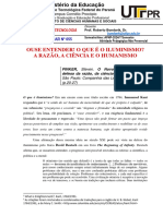 HTTec-Leitura n.055 - Ouse Entender - O Que É o Iluminismo