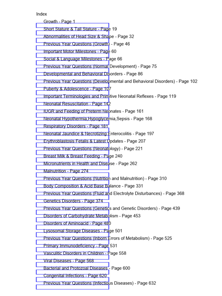 12.pediatrics (Medicalstudyzone - Com) | PDF | Clinical Medicine ...