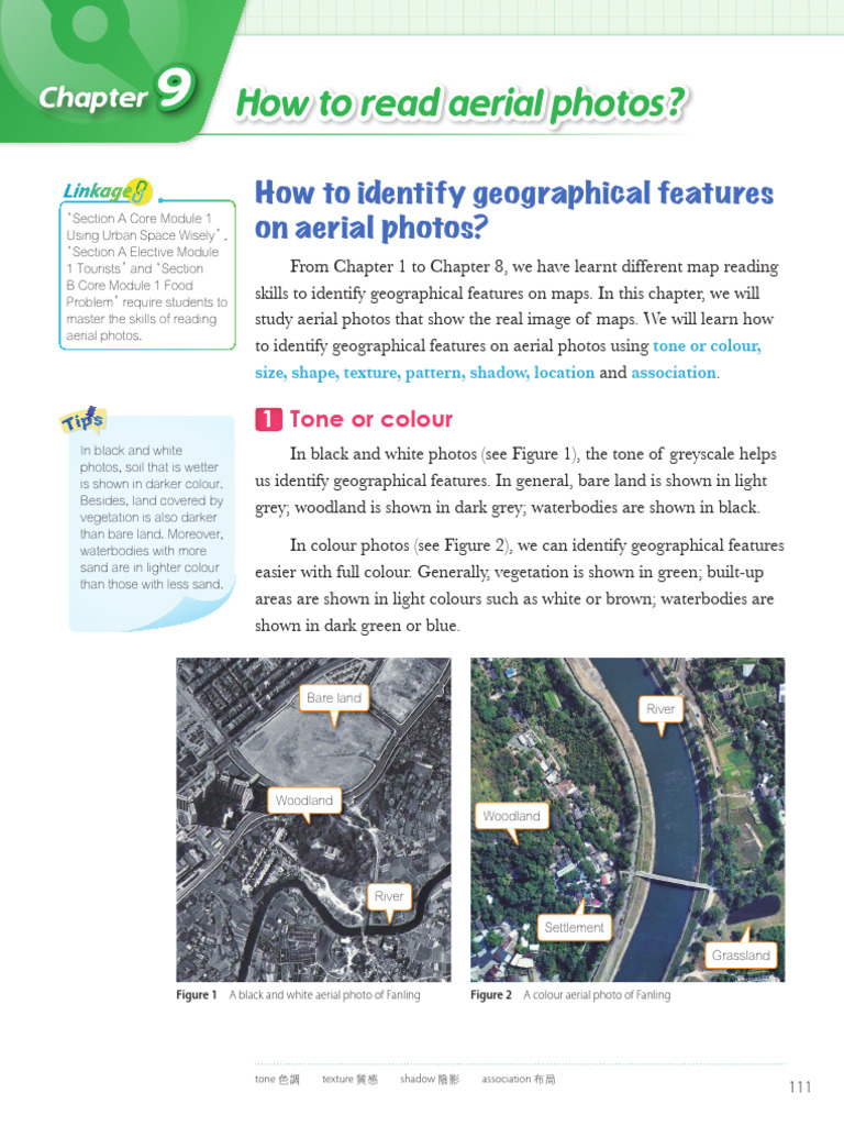 Chapter 9 How To Read Aerial Photos - (With Integrated Exercise 3 ...