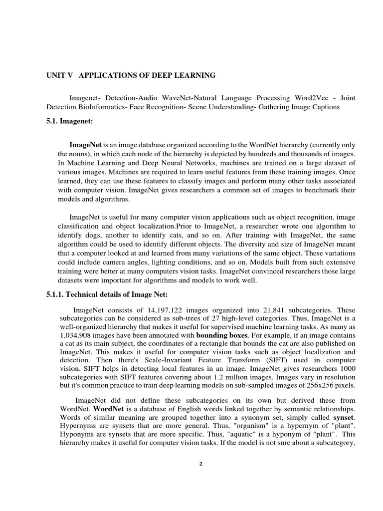 Unit 5 Notes | PDF | Speech Synthesis | Deep Learning
