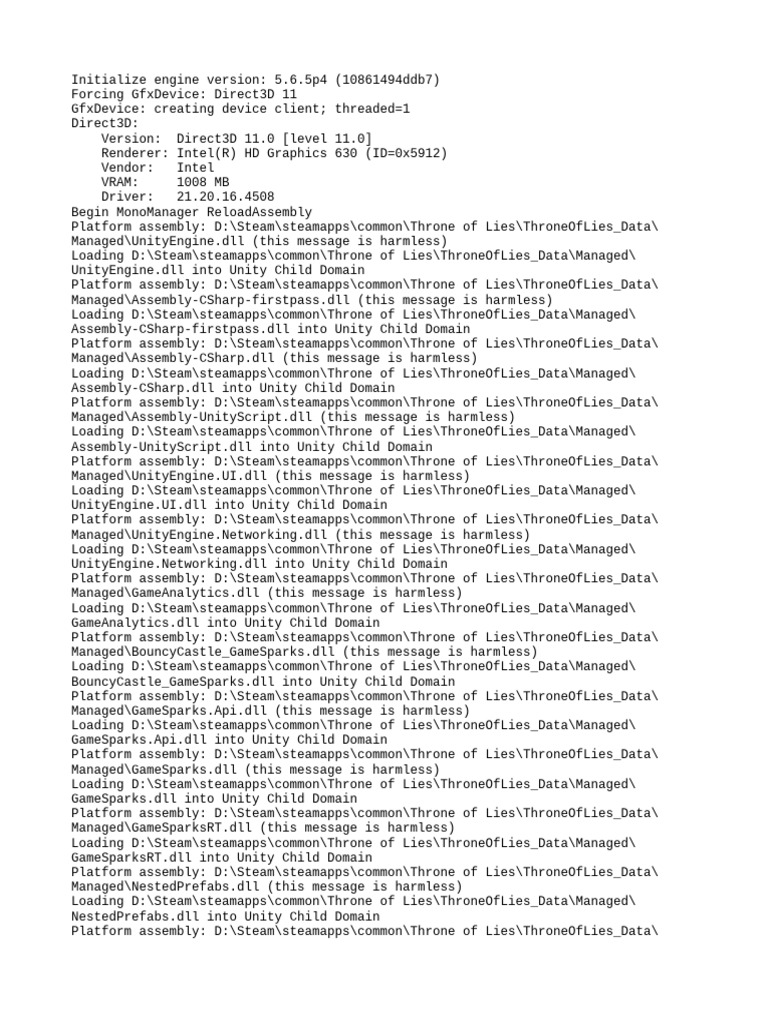 Output log pdf unity game engine login