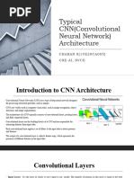 Typical CNN (Convolutional Neural Network) Architecture: CHARAN S (1VE20CA005) Cse-Ai, Svce