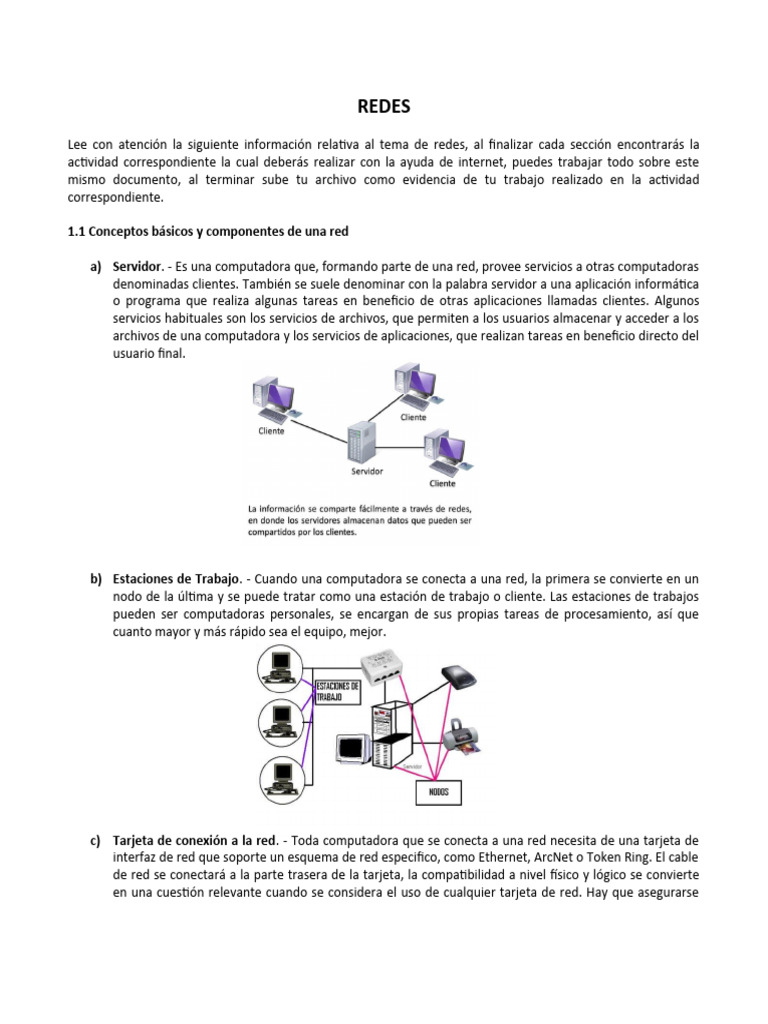 Introducción a Redes y Protocolos | PDF | Red de computadoras ...