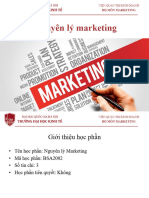 Chương 1. Tổng quan về Marketing