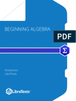 Beginning Algebra