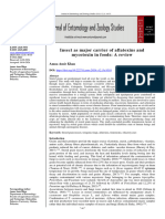 Insect As Major Carrier of Aflatoxins and Mycotoxin in Foods: A Review