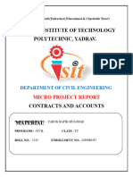 Sharad Institute of Technology Polytechnic, Yadrav.: Micro Project Report