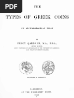 Download The types of Greek coins  an archaeological essay  by Percy Gardner by Digital Library Numis DLN SN73369185 doc pdf