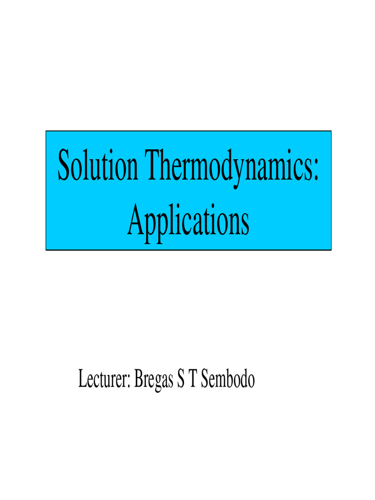 Pert 11 termodinamika larutan aplikasi pdf scientific phenomena