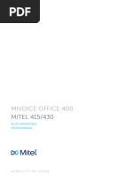 Manual Mitel A415