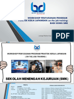 Paparan Workshop Penyusunan Program PKL Bina Dharma X SMK Ma'Arif Banyumas Pringsewu