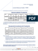 3º ESO - 3 Evaluación y Ordinaria 2