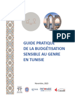 Guide Pratique de Budgetisation Senible Au Genre en Tunisie