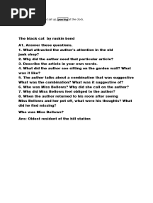 The Black Cat by Ruskin Bond
