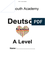 KS5 German A Level Handbook