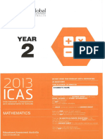 2013 Mathematics Year 2 - With Answers