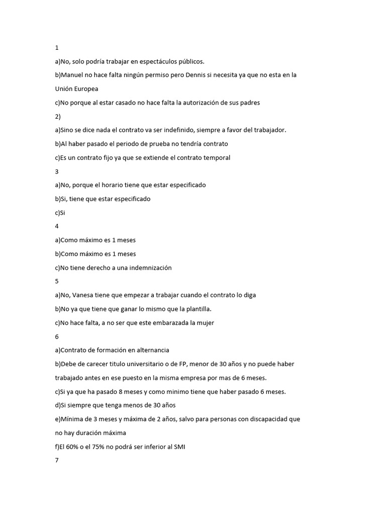 Ejercicios Tema 2 | PDF | Crecimiento personal y profesional | Negocios