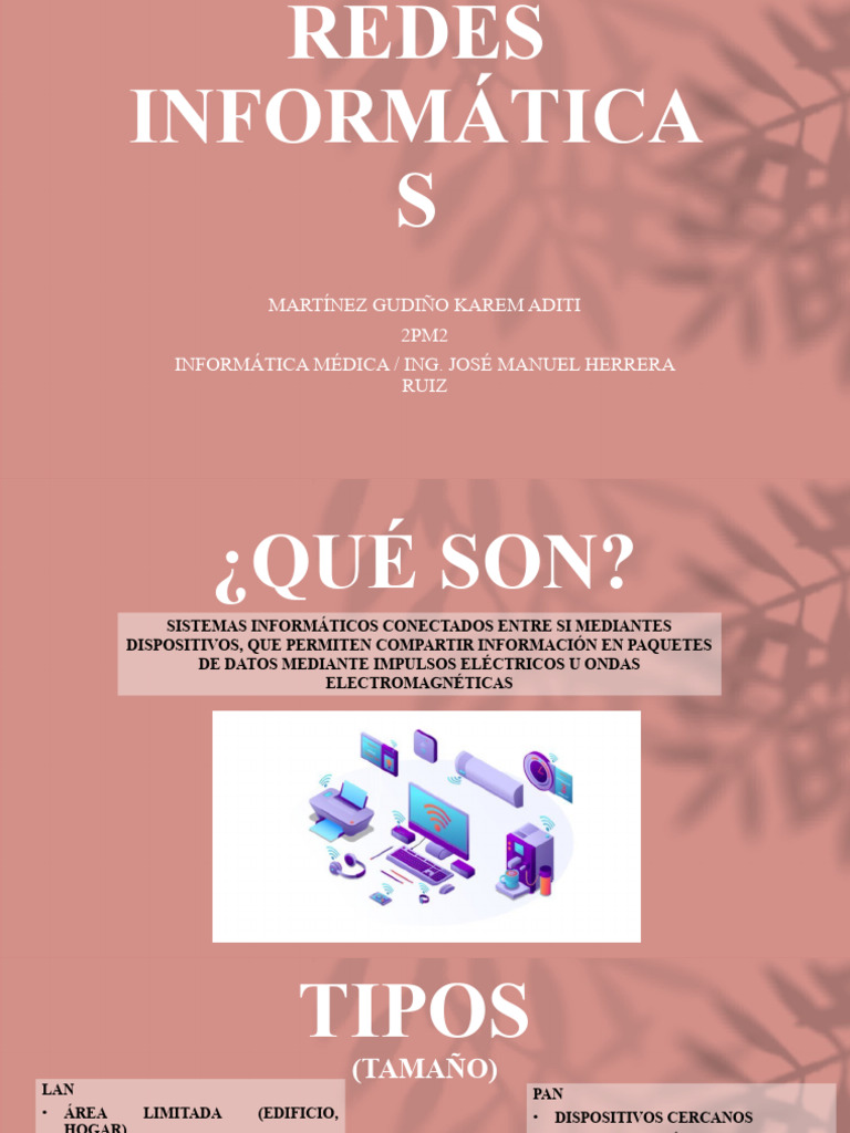 Tipos y Usos de Redes Informáticas | PDF | Red de computadoras | Internet
