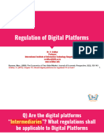 Digital Platform Regulation