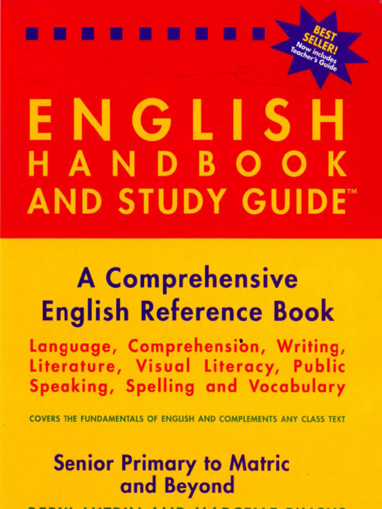 English Handbook and Study Guide - 210812 - 070421 | PDF