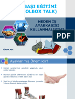 Neden İş Ayakkabısı Kullanmalıyım - Toolbox