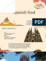 Spanish Food Newsletter by Slidesgo