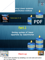 1.4 Solving System of Linear Equations