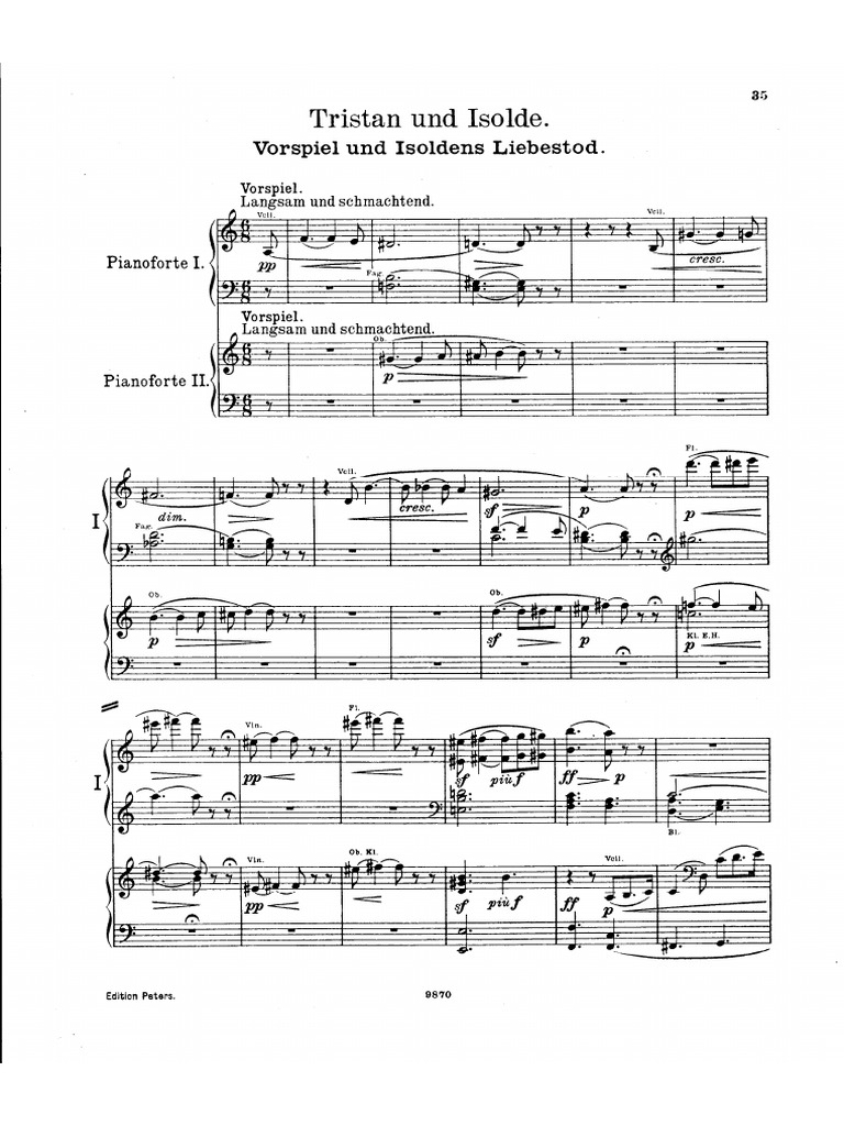 Wagner Tristan Und Isolde | PDF