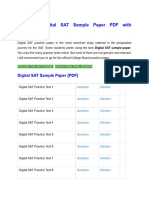 SAT Sample Papers (New Version)