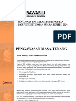 Pengawas Tps Dalam Pemungutan Dan Penghitungan Suara Pemilu