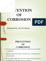 CORROSION PREVENTION -