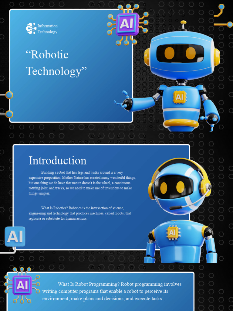 Oct. 11, 2023 Bsee 3a Robotic Technology Tablada, Josephus O. | PDF ...