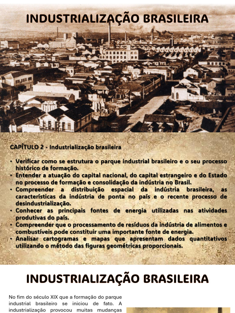 Estrutura da Industrialização Brasileira | PDF | Brasil | Industrialização