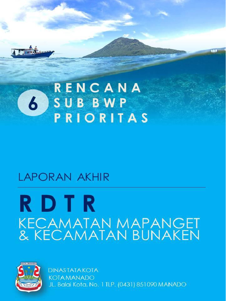 Rencana Tata Ruang Mapanget-Bunaken | PDF | Bisnis | Pengelolaan ...