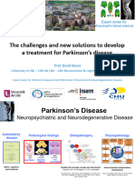 The Challenges and New Solutions To Develop A Treatment For Parkinson's Disease - Devos - Lecture Slides - 20082021062623