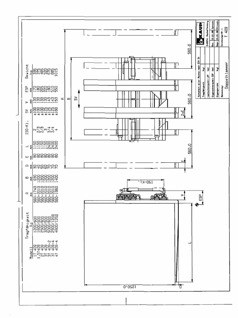 Kaup T 409 | PDF