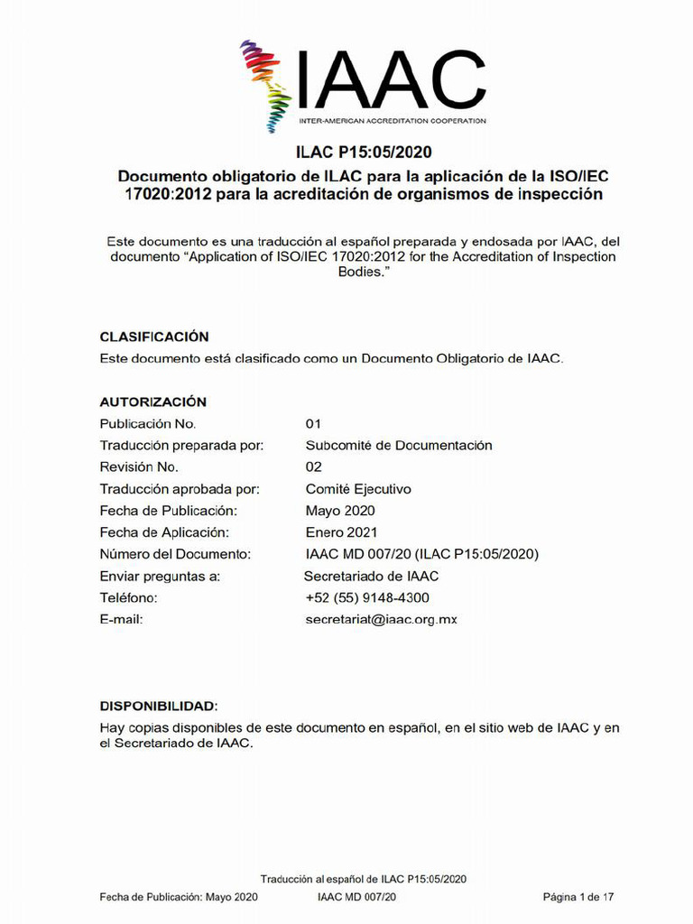 Ilac P15 | PDF