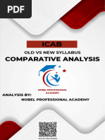 Comparative Analysis of ICAB Old & New Syllabus by NPA