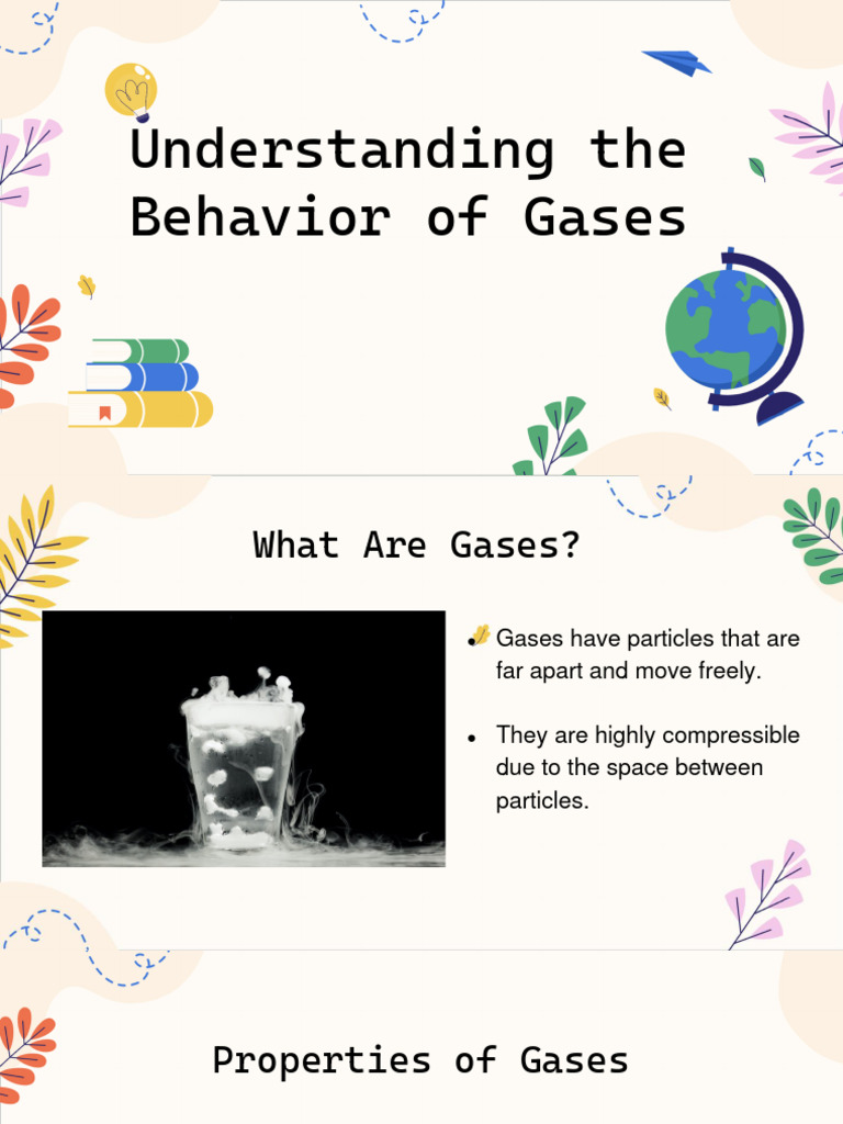 Gas Behavior and Key Laws Explained | PDF | Gases | Temperature
