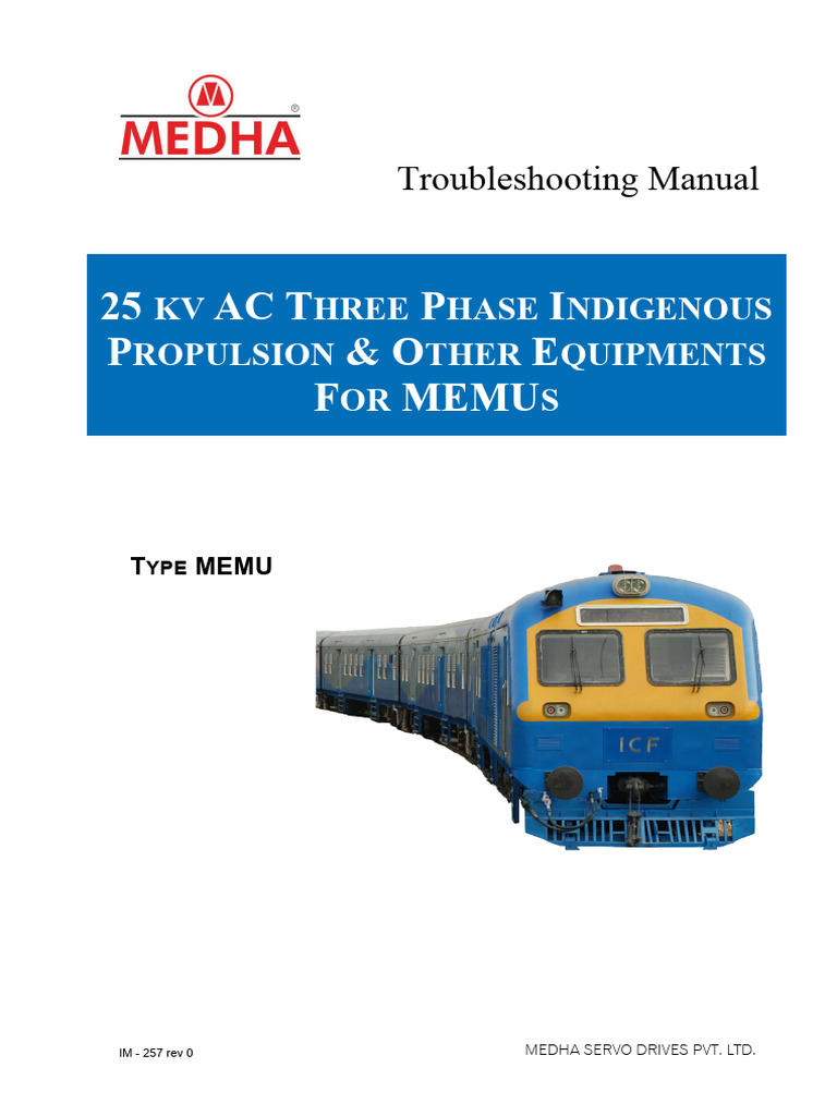Electrical - MEMU Troubleshooting Manual | PDF | Direct Current | Relay