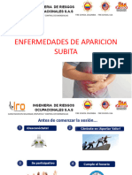 ENFEMEDADES DE APARICION SUBITA fenoco