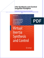 (Download PDF) Virtual Inertia Synthesis and Control Thongchart Kerdphol Online Ebook All Chapter PDF