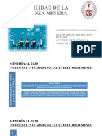 Sostenibilidad de la Gobernanza Minera - Trabajo Grupal