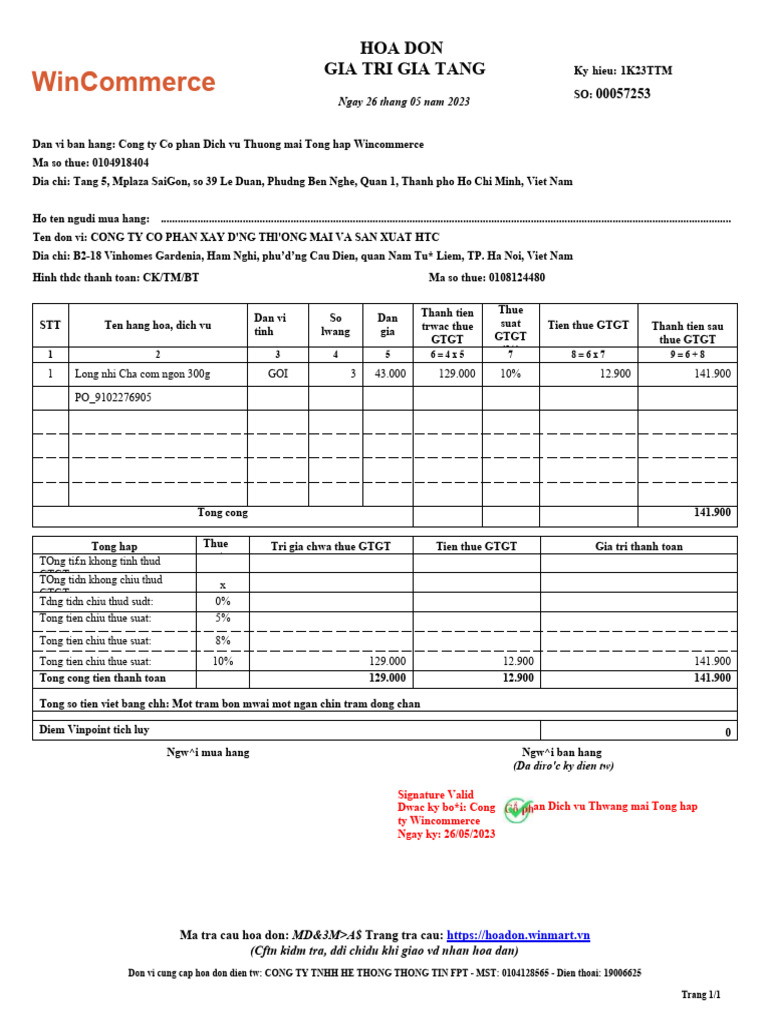 Invoice - 2023-05-28T162619 | PDF | Military Of Vietnam | Communist States
